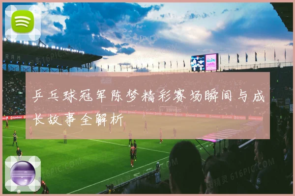 乒乓球冠军陈梦精彩赛场瞬间与成长故事全解析